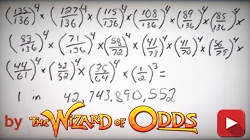 Video On The Probability of a Perfect Bracket